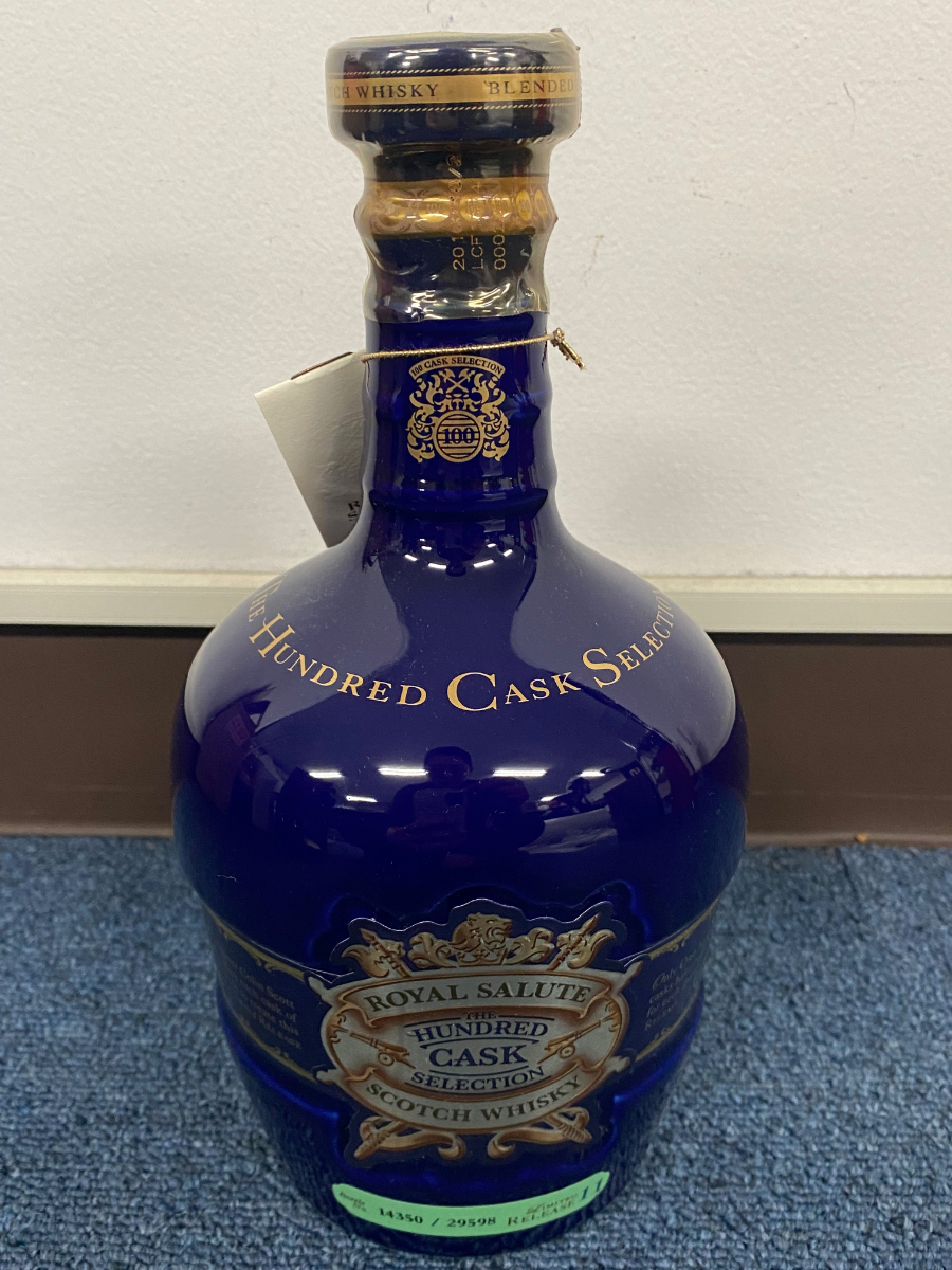 未開栓】シーバス ロイヤルサルート ハンドレッドカスク ROYAL SALUTE