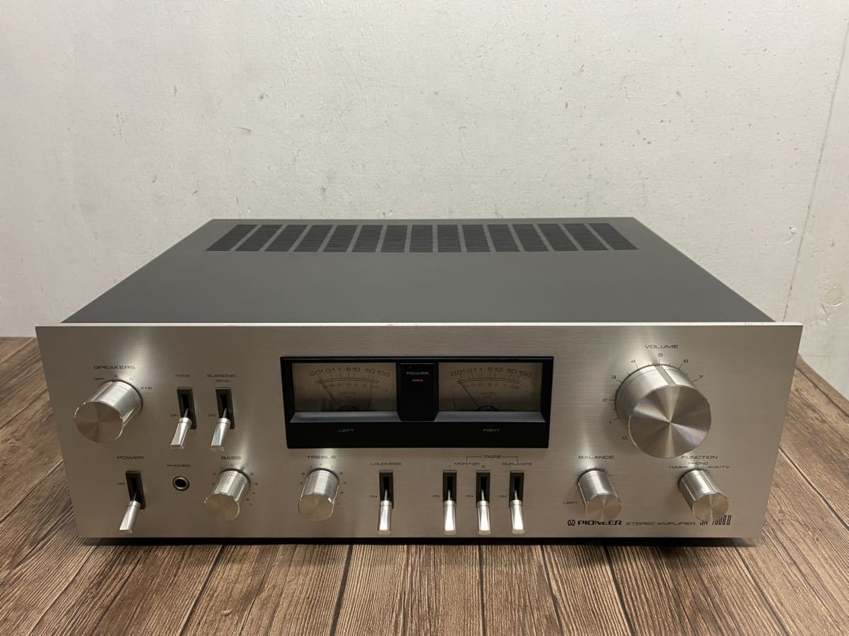 プリメインアンプ パイオニア Pioneer PIONEER SA-7800 SA-7800Ⅱ 公式