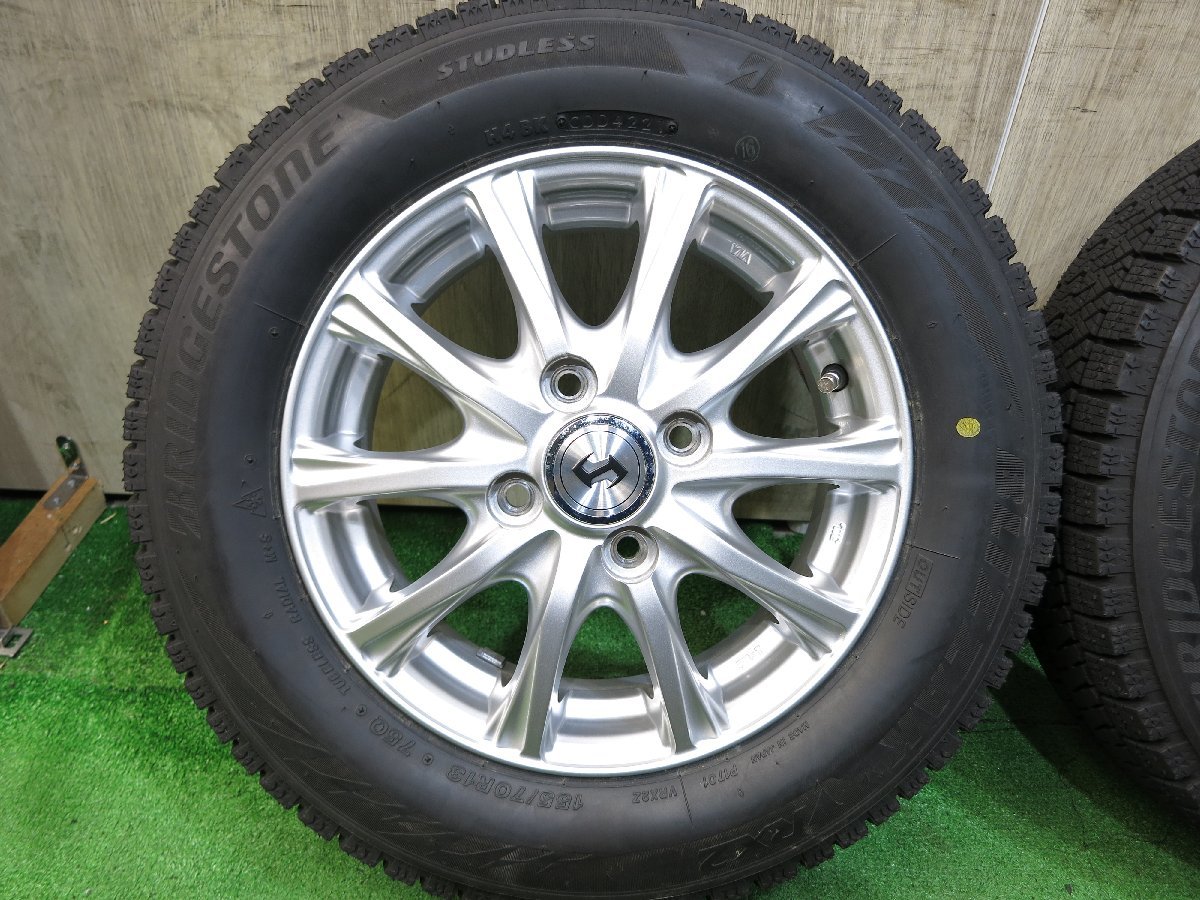☆バリ溝21年製☆スタッドレスタイヤ BRIDGESTONE ブリヂストン