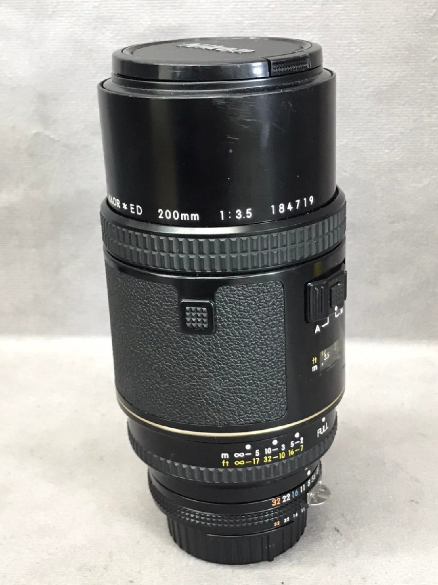 □t706 現状品★Nikon ニコン NIKKOR ED 200mm 1:3.5 カメラレンズ
