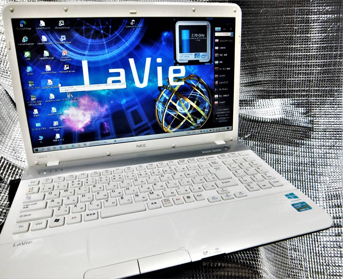 Core NEC VersaPro Lavie i5 LS550⁄E i5(1.6GHz)⁄8GB ○NEC ⁄