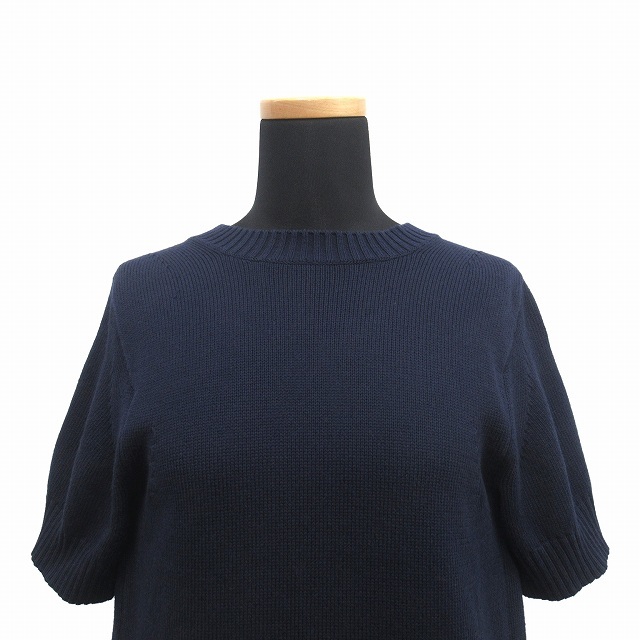 美品 19SS サカイ sacai 切替 ドッキング ニット ロング ワンピース