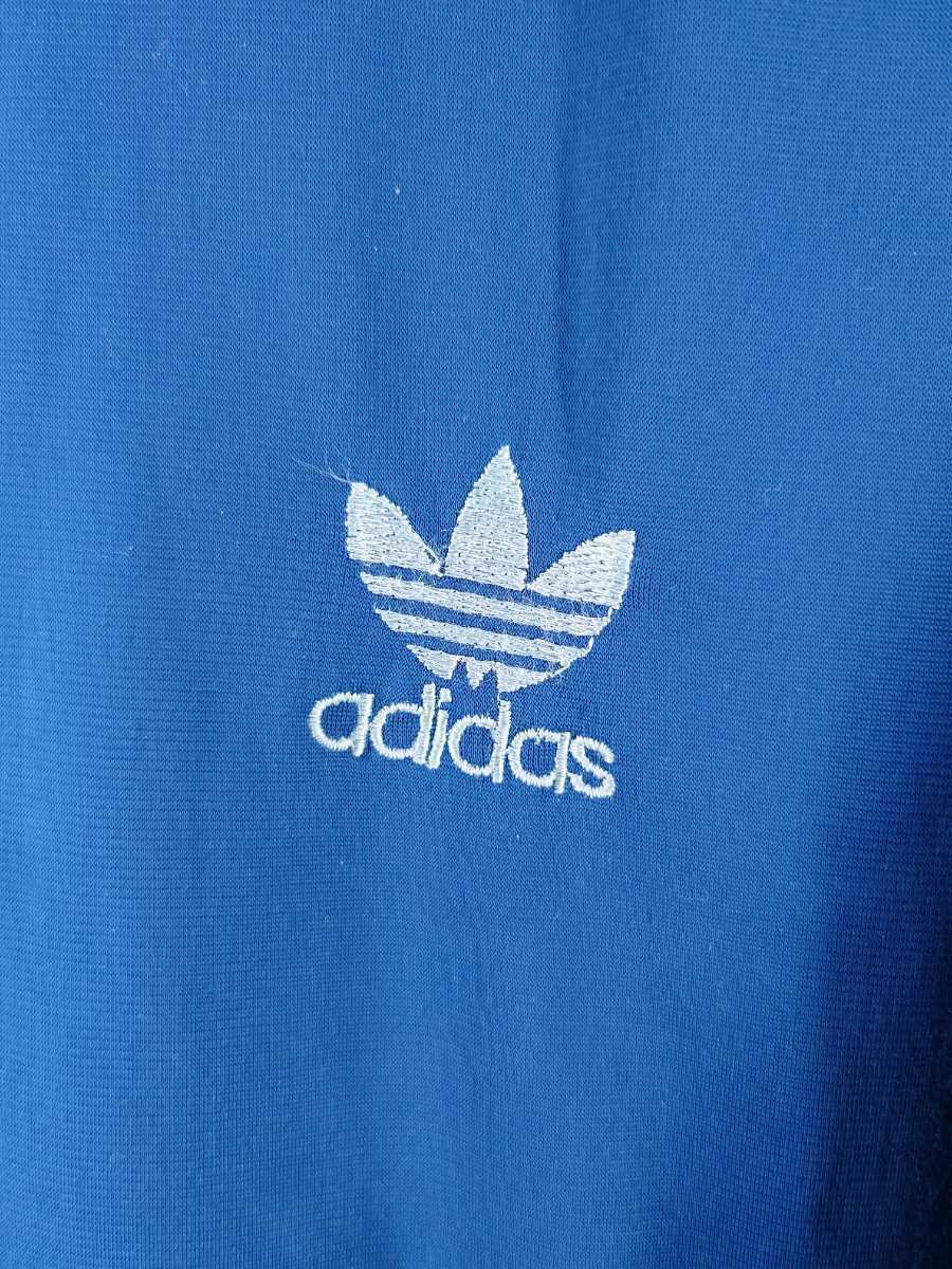 80s adidas アディダス ATP ジャージ L ブルー ビンテージ ジャケット ヴィンテージ KEYROLAN アメリカ製 USA製 adidas ATP アディダス ATP型 ライトブルー 0