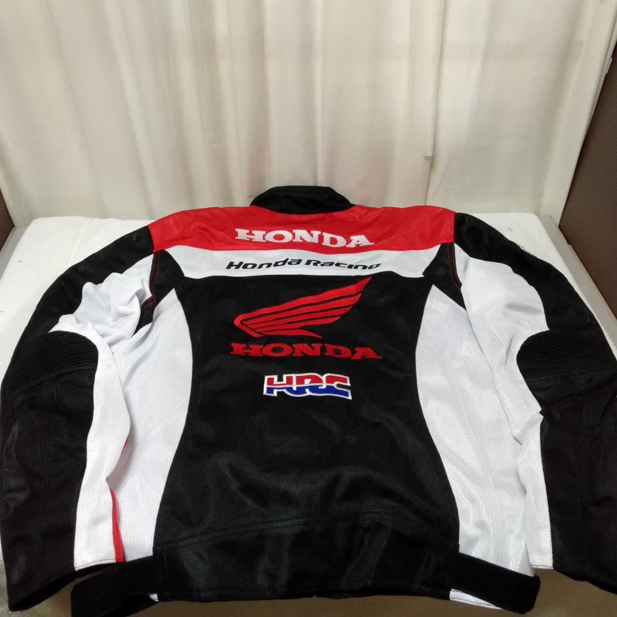 ホ59 バイクジャケット HONDA RACING メッシュ 夏用 通気 XXXL 【公式