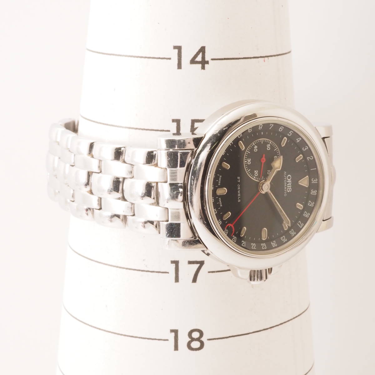 ポインターデイト ORIS 7467B 自動巻き オリス 希少クロノ 絶盤