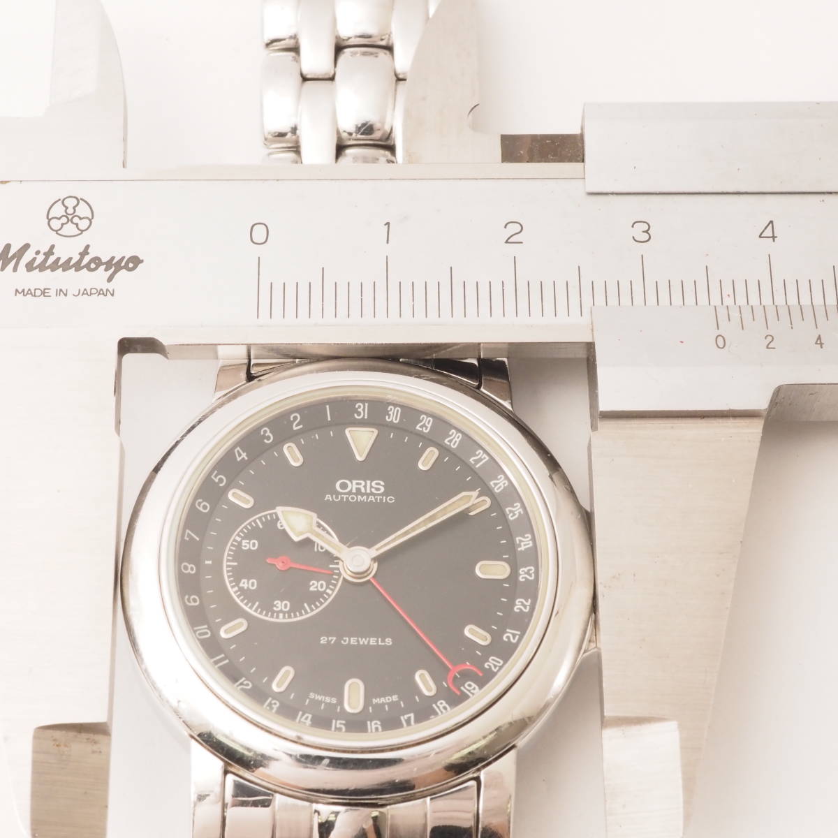 ポインターデイト ORIS 7467B 自動巻き オリス 希少クロノ 絶盤
