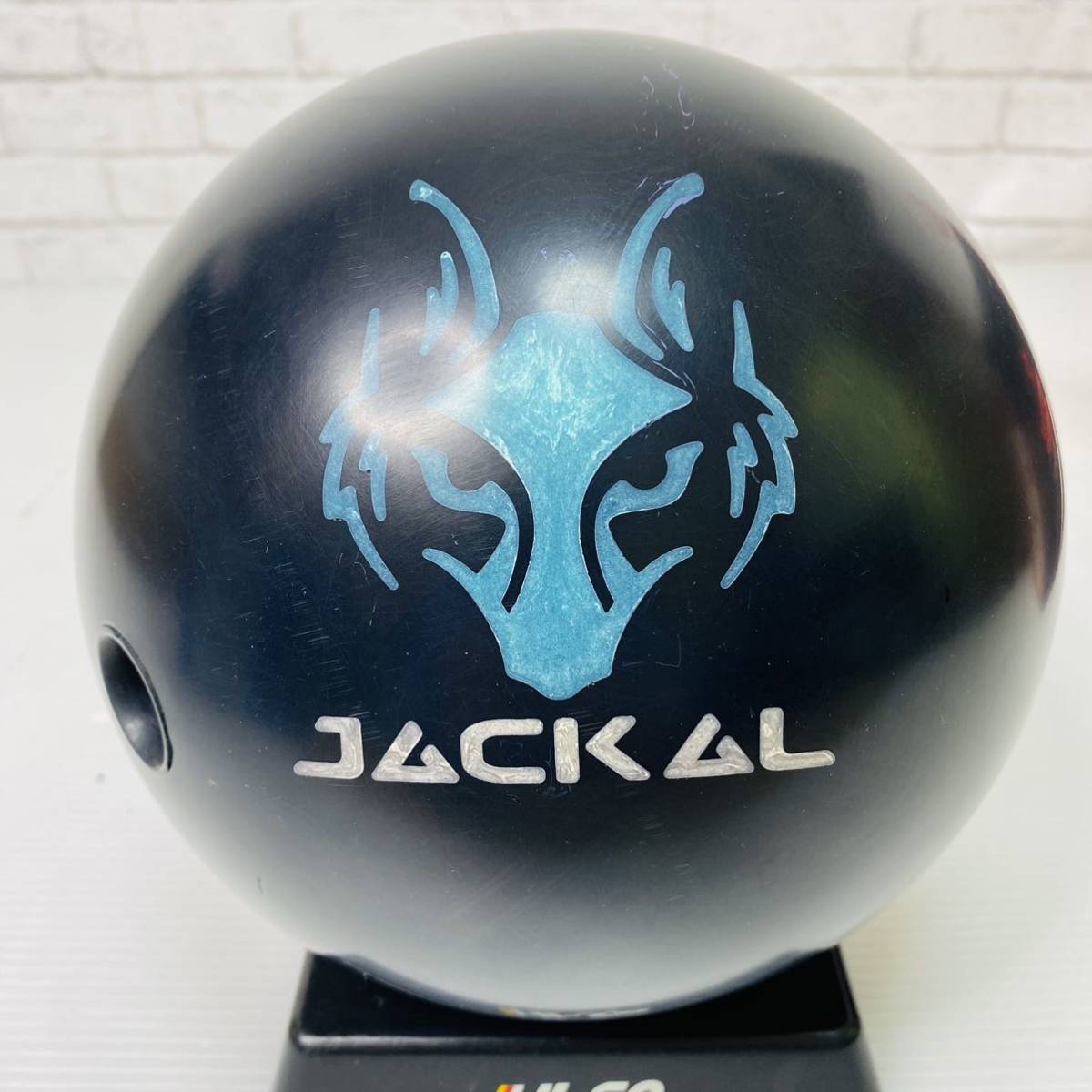 中古】ボウリングボール モーティブ ブラックジャッカル 15P MOTIV