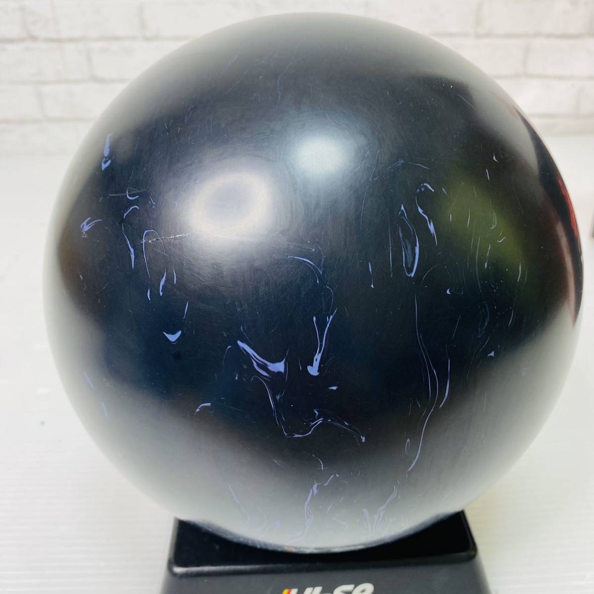 中古】ボウリングボール モーティブ ブラックジャッカル 15P MOTIV