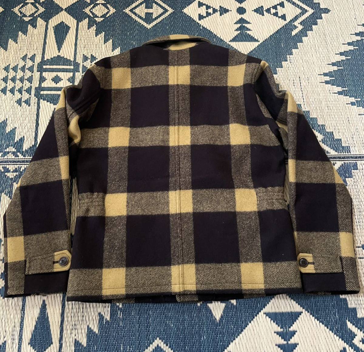 フォロー割 エヌハリウッド バッファローチェックジャケット ブロックチェック 美品☆名作 N.HOOLYWOOD エヌハリウッド ブロックチェック