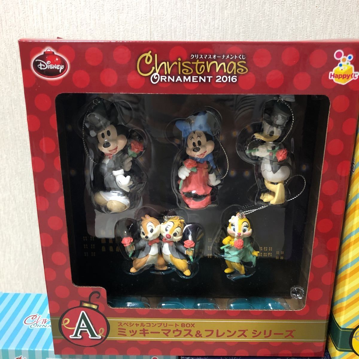 HAPPYくじ ディズニー クリスマスオーナメント コンプリートBOX 5点