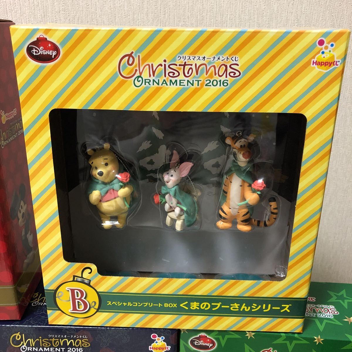 HAPPYくじ ディズニー クリスマスオーナメント コンプリートBOX 5点