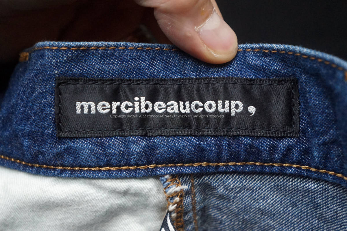 未使用 Lee × mercibeaucoup うしろまえ サルエルパンツ デニム S/76cm