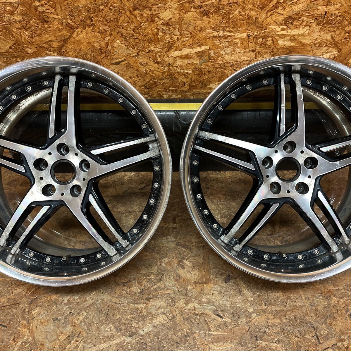 希少サイズ☆WORK☆デュランダル☆超深リム☆8.5J+35/9.5J+38☆アルファード　ヴェルファイヤ　クラウン　ソアラ　マークX　カムリ　JDM WORK デュランダル 9.5j ヴェルファイア クラウン 2ピースWORK