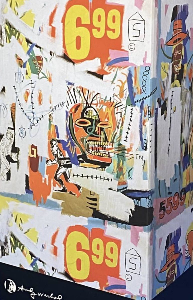 ベアブリック BE@RBRICK Warhol × BASQUIAT #4 アンディ・ウォーホル バスキア 400%