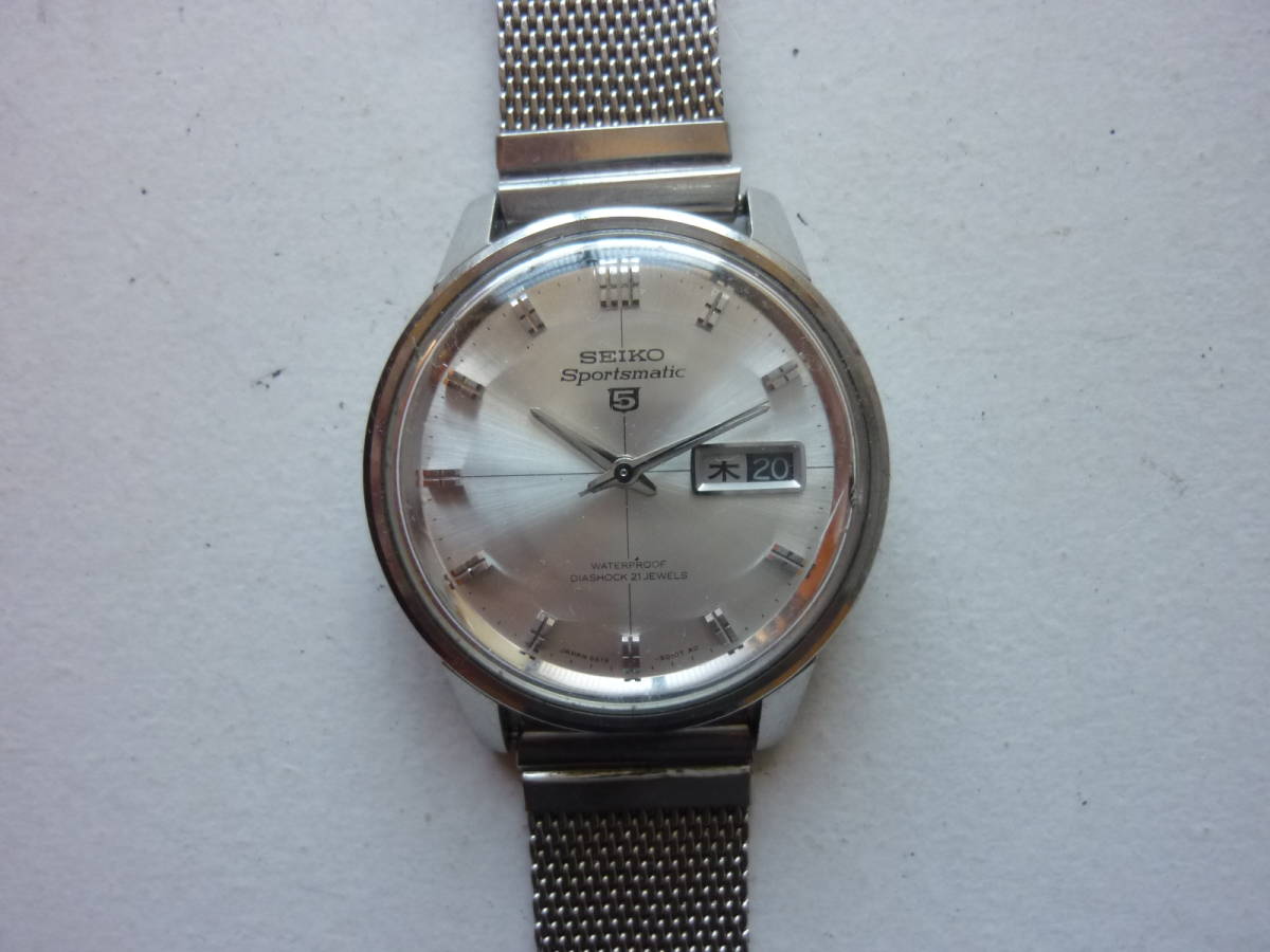 イルカモデル SEIKO セイコー スポーツマチック デラックス ゴールド 
