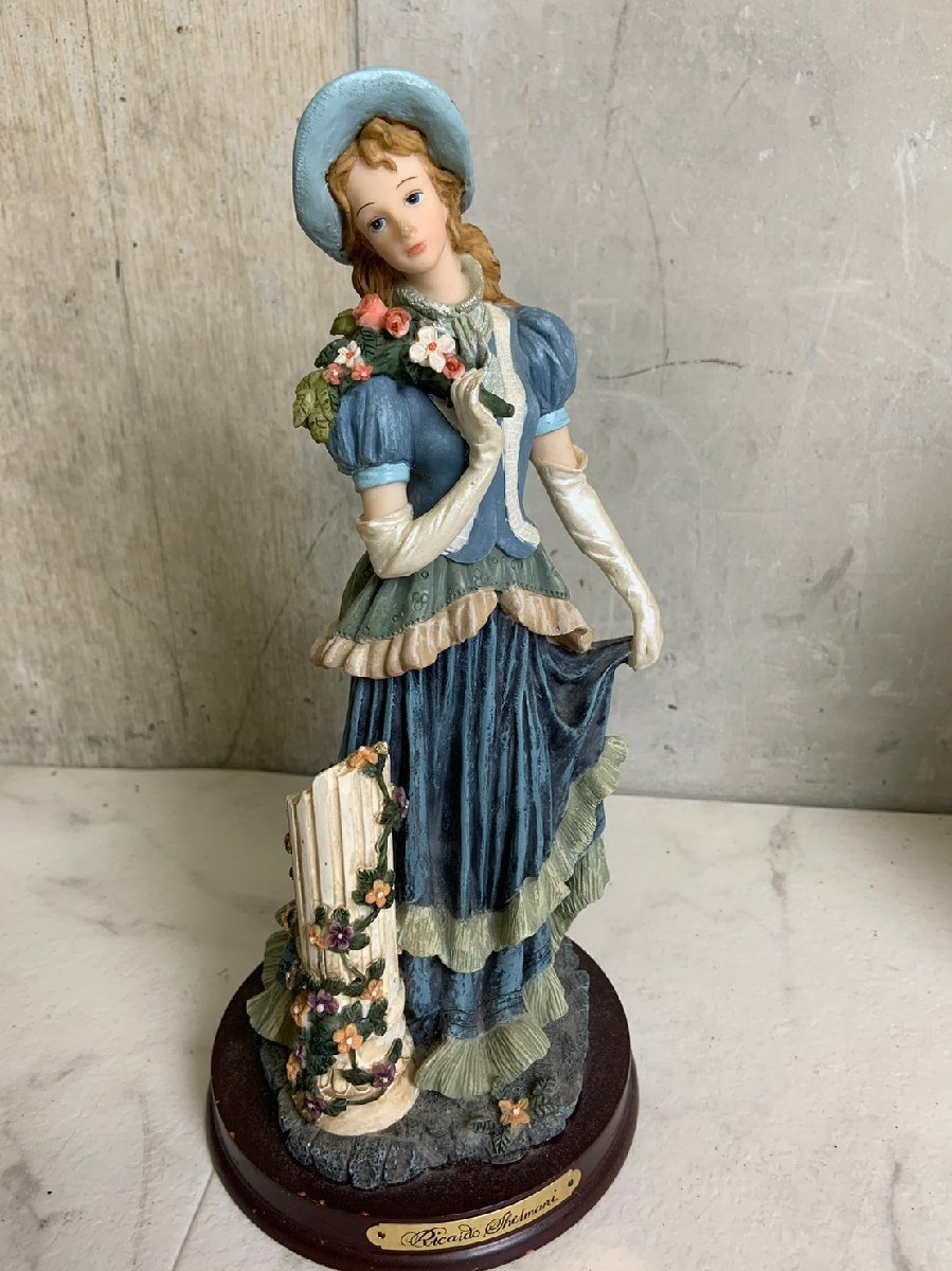 Ricardo Shermani リカルドシェルマニ 陶器人形 イタリア Ricardo Shermani リカルドシェルマニ 陶器人形 イタリア