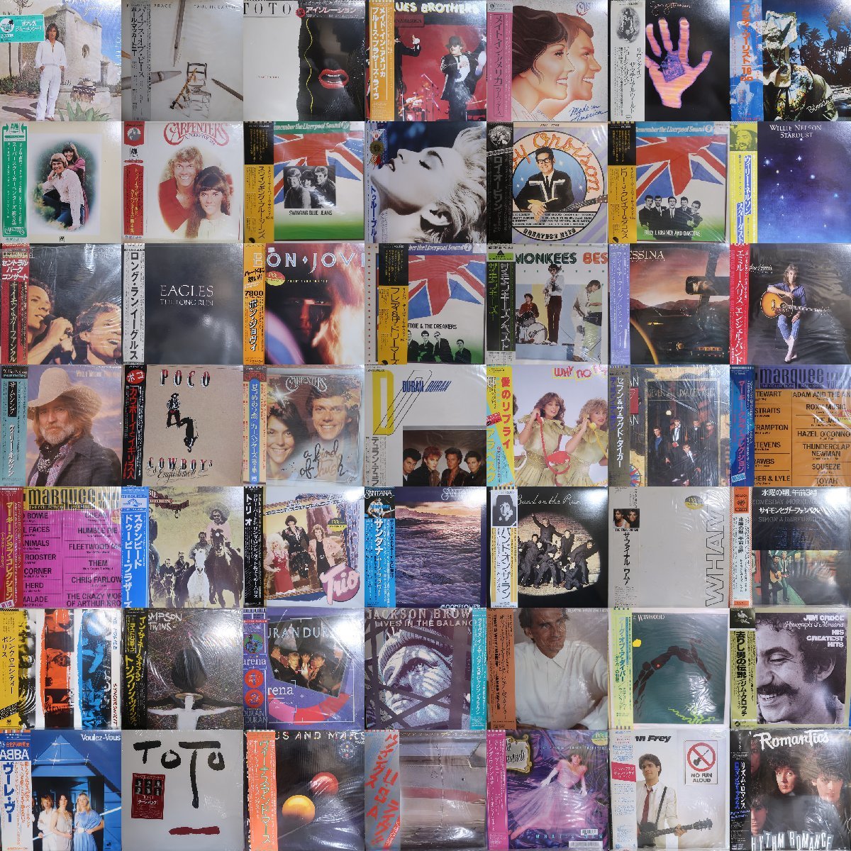 【全国無料，安い】 Q08668 大量 ALL国内盤帯付 ALL JAPANESE PRESS WITH OBI ROCK & POPS 洋楽 160枚以上4箱セットPAUL McCARTNEY EAGLES 他②(その他)｜売買されたオークション情報、yahooの商品情報をアーカイブ公開 - オークファ その他