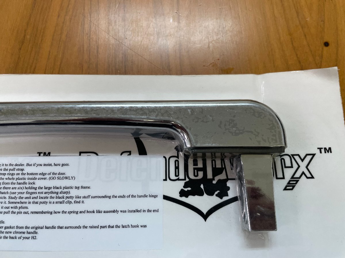 Defender Worx ディフェンダーワークス ビレット バックドア ハンドル 