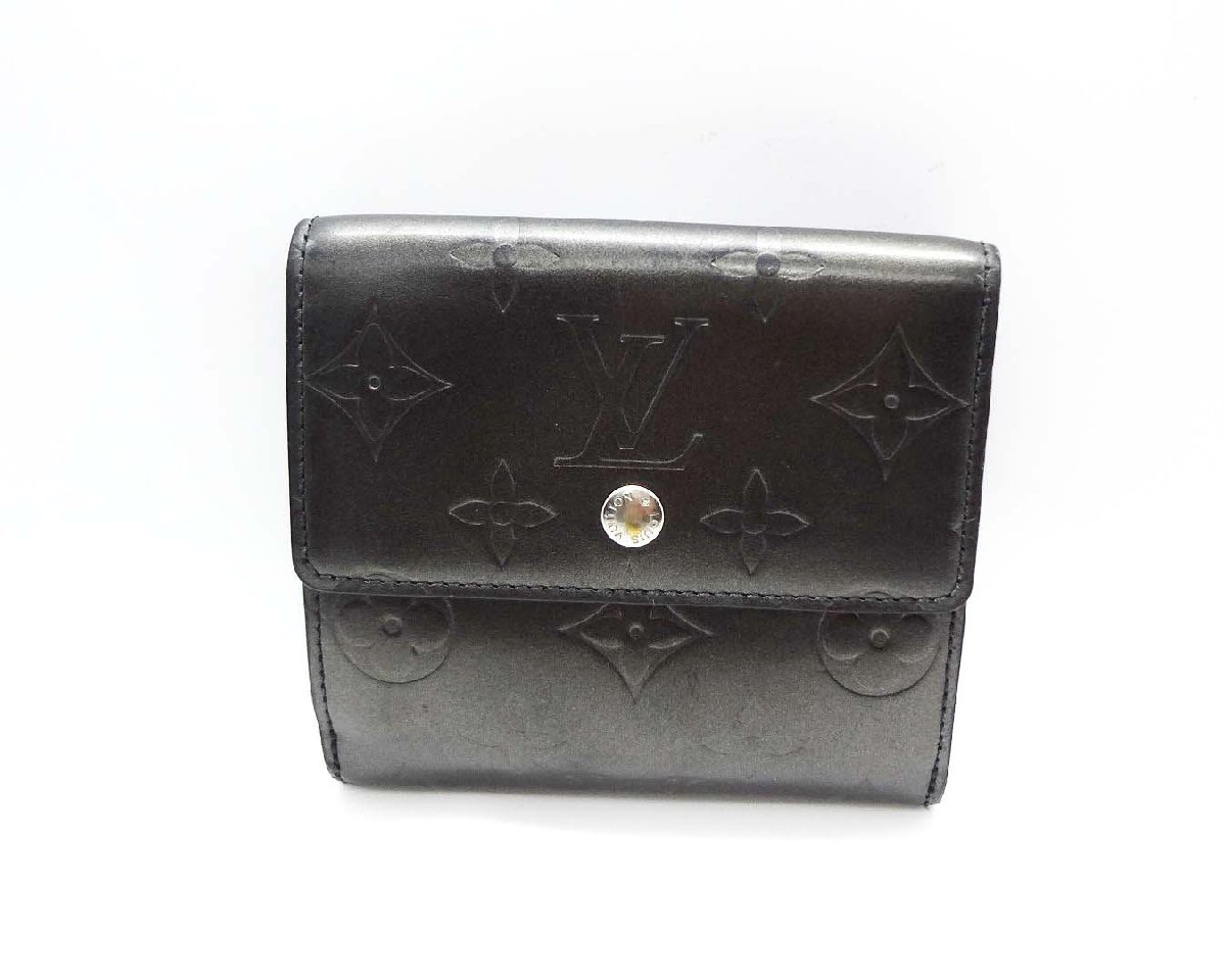 □【LOUIS VUITTON】ルイヴィトン モノグラムマット ポルトモネビエ 