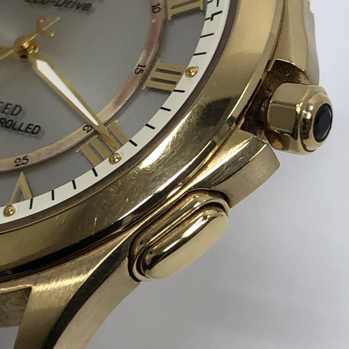 現状品 CITIZEN シチズン H430-T005705 EXCEED エコドライブ 電波 