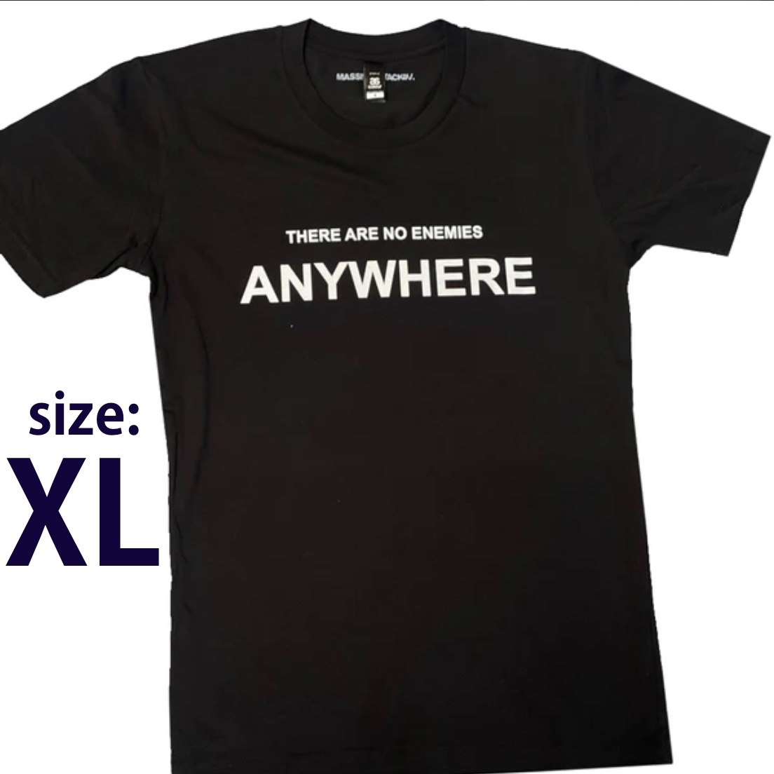 2026，豊富な ラスト1枚 MASSIVE ATTACK Tシャツ マッシブアタック XLサイズ THERE ARE NO ENEMIES ANYWHERE(Tシャツ)｜売買されたオークション情報、yahooの商品情報をアーカイブ公開 - オークファン Tシャツ