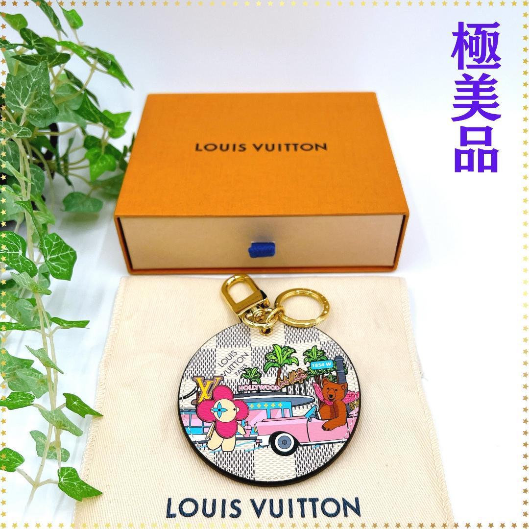 【極美品】ルイヴィトン M00502 ポルトクレ イリュストレ チャーム