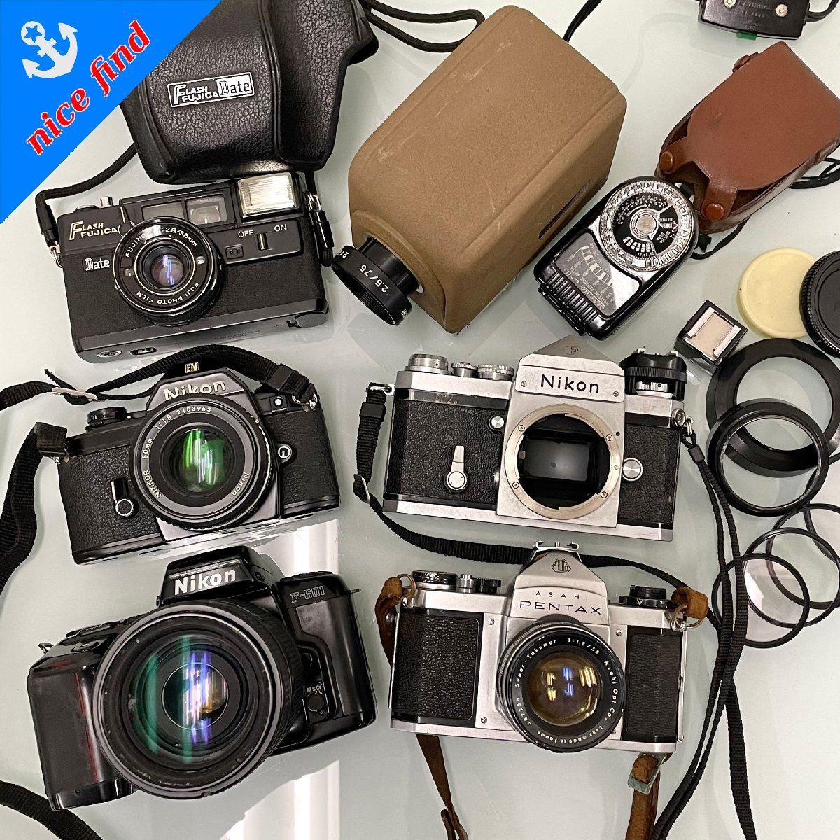 1～◇カメラまとめ売り6点セット◇ニコン アサヒペンタックス 