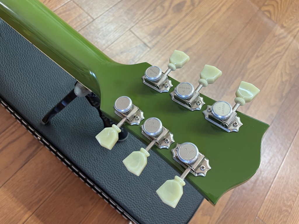 美品 VG KTR-ES CST w/Bigsby Olive 寺田楽器製 エボニー指板 SEYMOUR