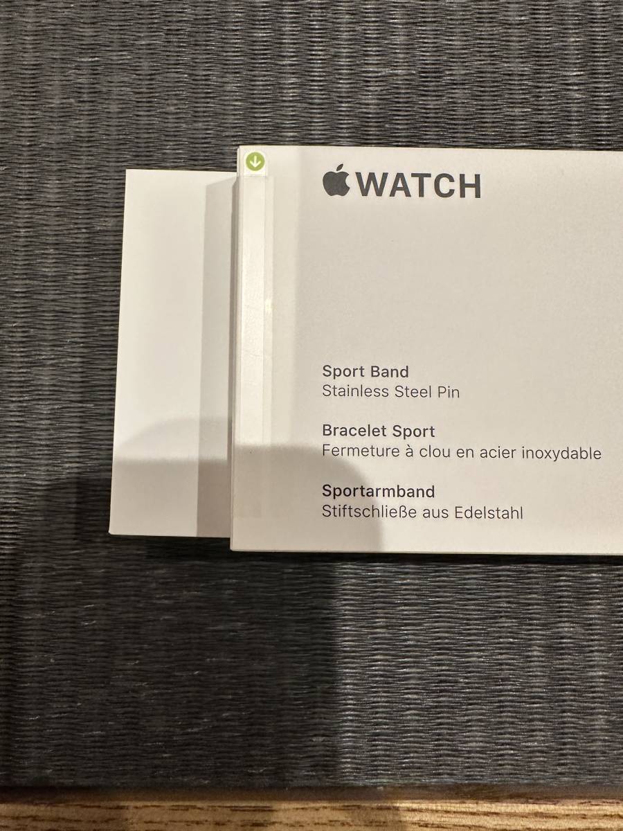 超美品 Apple Watch Series6 GPSモデル 44mm MOOM3J/A PRODUCT RED スポーツバンド ペアリング解除済 純正レザーリンクベルト付き 赤 Watch Apple Series 時計 ネイビー GPS&frasl;40mm