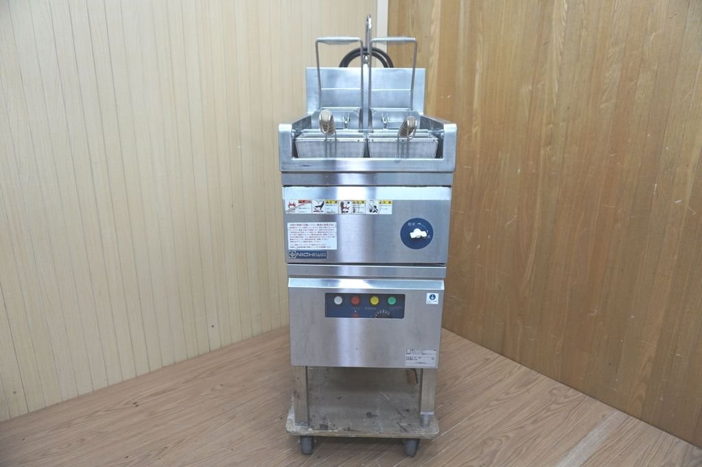 k095 NICHIWA ニチワ 電気スパゲッティボイラー 反転式 ENBS-410RN 3相