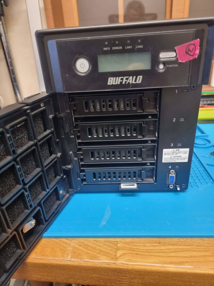 即決】BUFFALO TeraStation TS5400DN相当品 500G HDD 稼働確認済