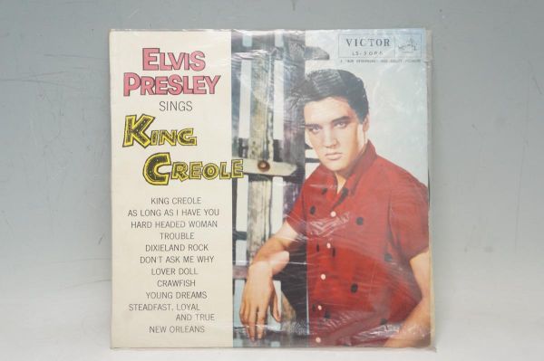 激安大特価，人気 LP MONO 国内盤 エルヴィス プレスリー キング クレオール VICTOR LS-5086 ELVIS PRESLEY KING CREOLE 000X051(Elvis Presley)｜売買されたオークション情報、yahooの商品情報をアーカイブ公開 - オークファン E