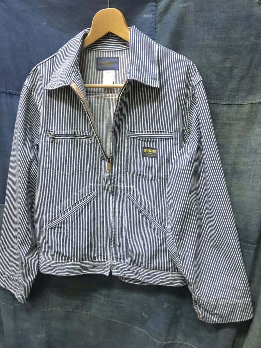 USA製 オシュコシュ ヒッコリー 70年前後『サイズ：40R』『100% cotton