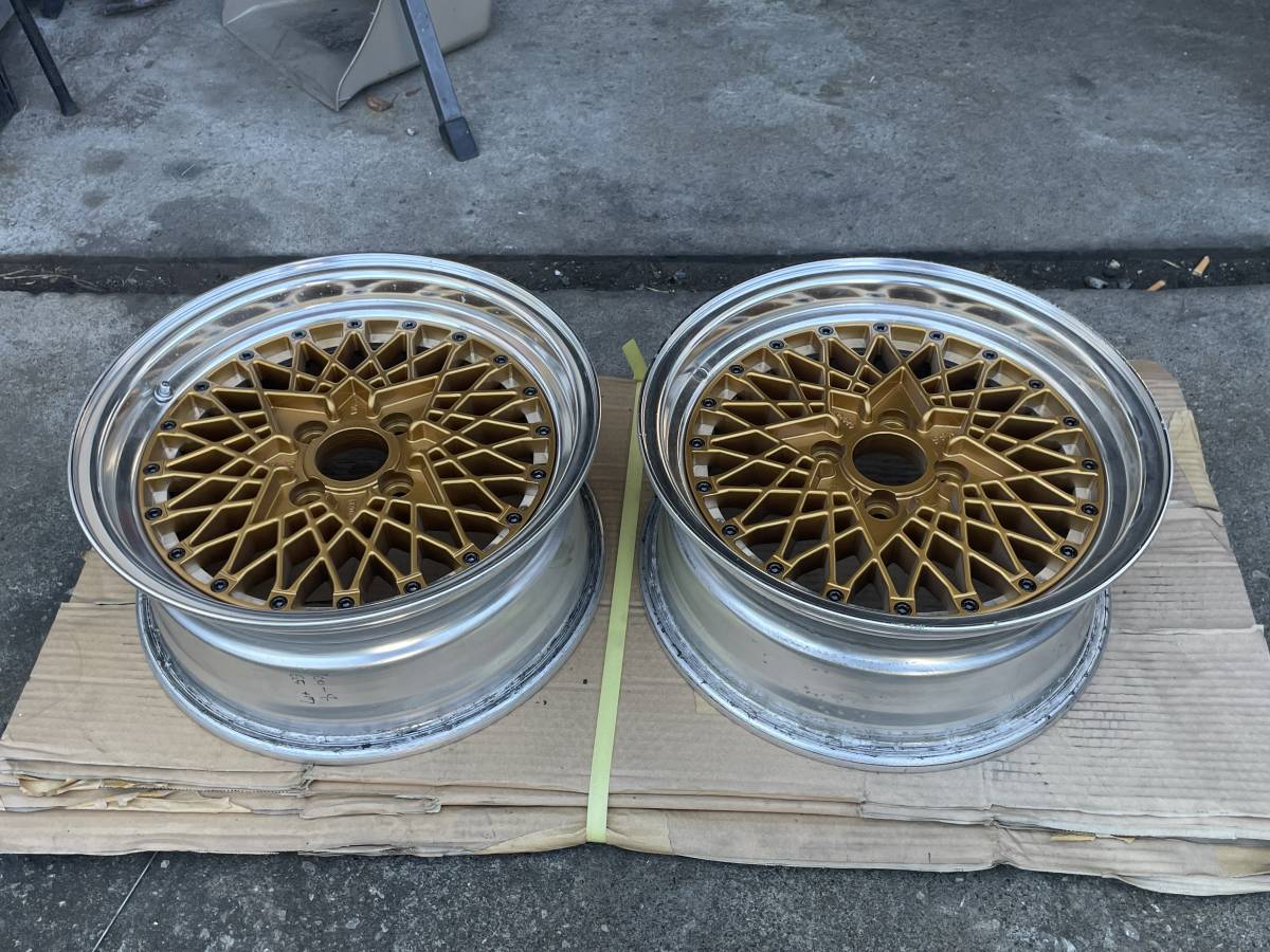 SSRフォーミュラメッシュ 15×6.5J +17 Bタイプ PCD100-4H ホイール2本 