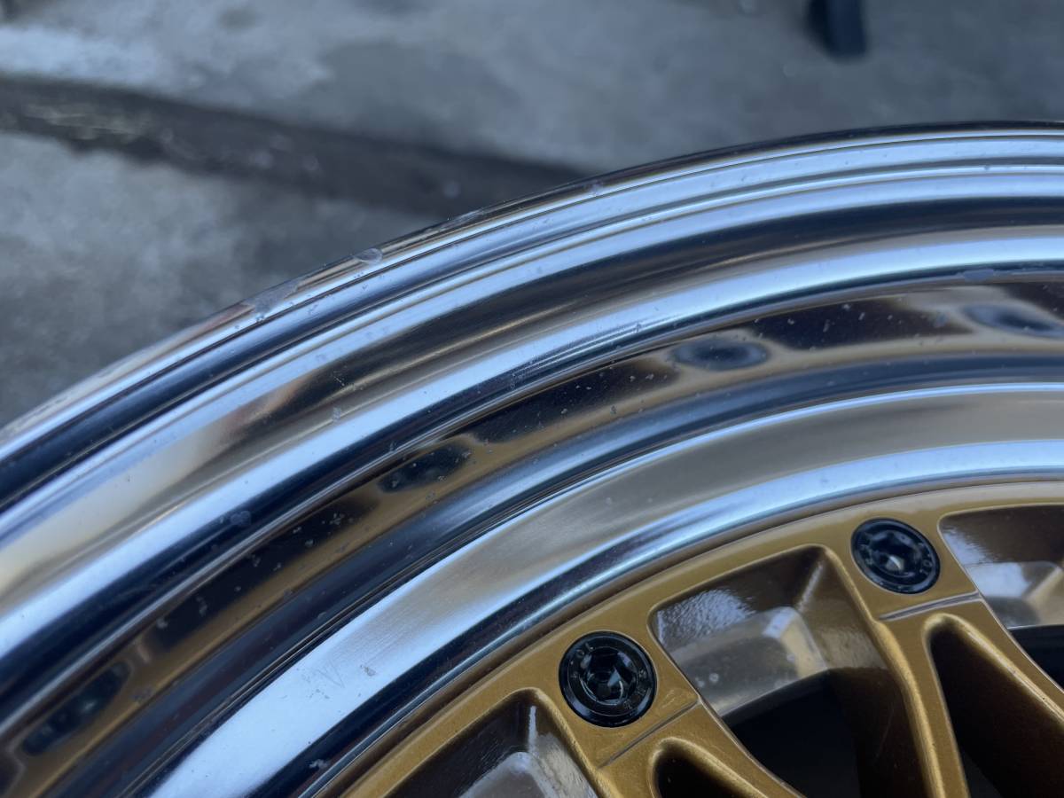 SSRフォーミュラメッシュ 15×6.5J +17 Bタイプ PCD100-4H ホイール2本 