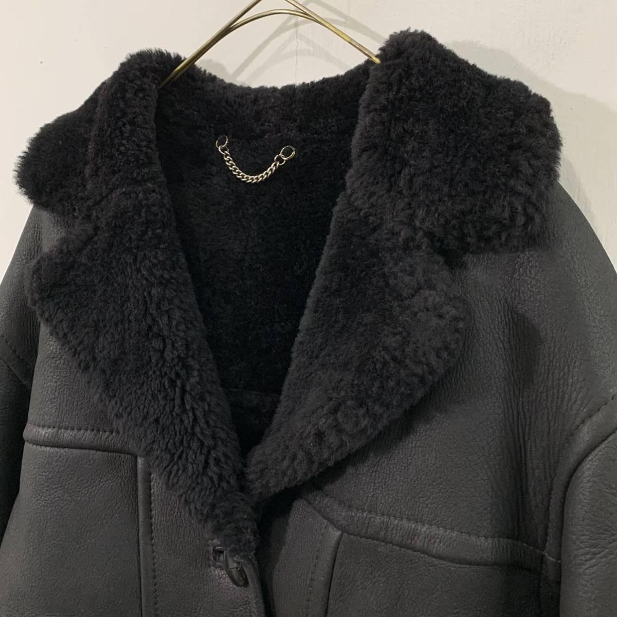 VINTAGE Lambs Craft リアルムートン ムートンジャケット 英国製