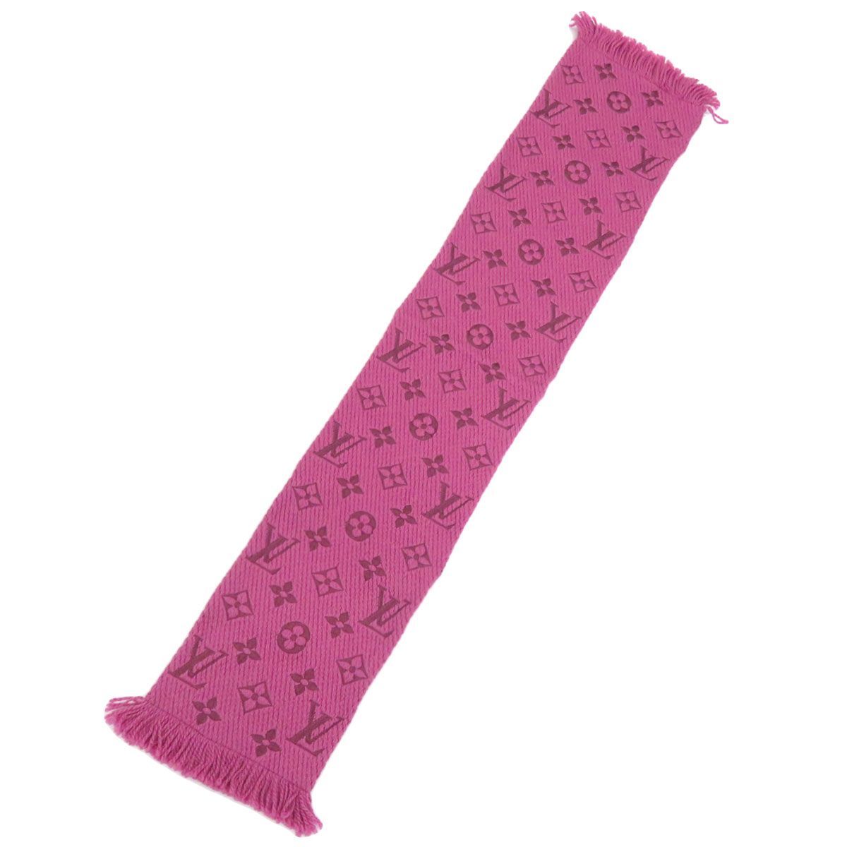 ルイヴィトン エシャルプ ロゴマニア マフラー モノグラム LV