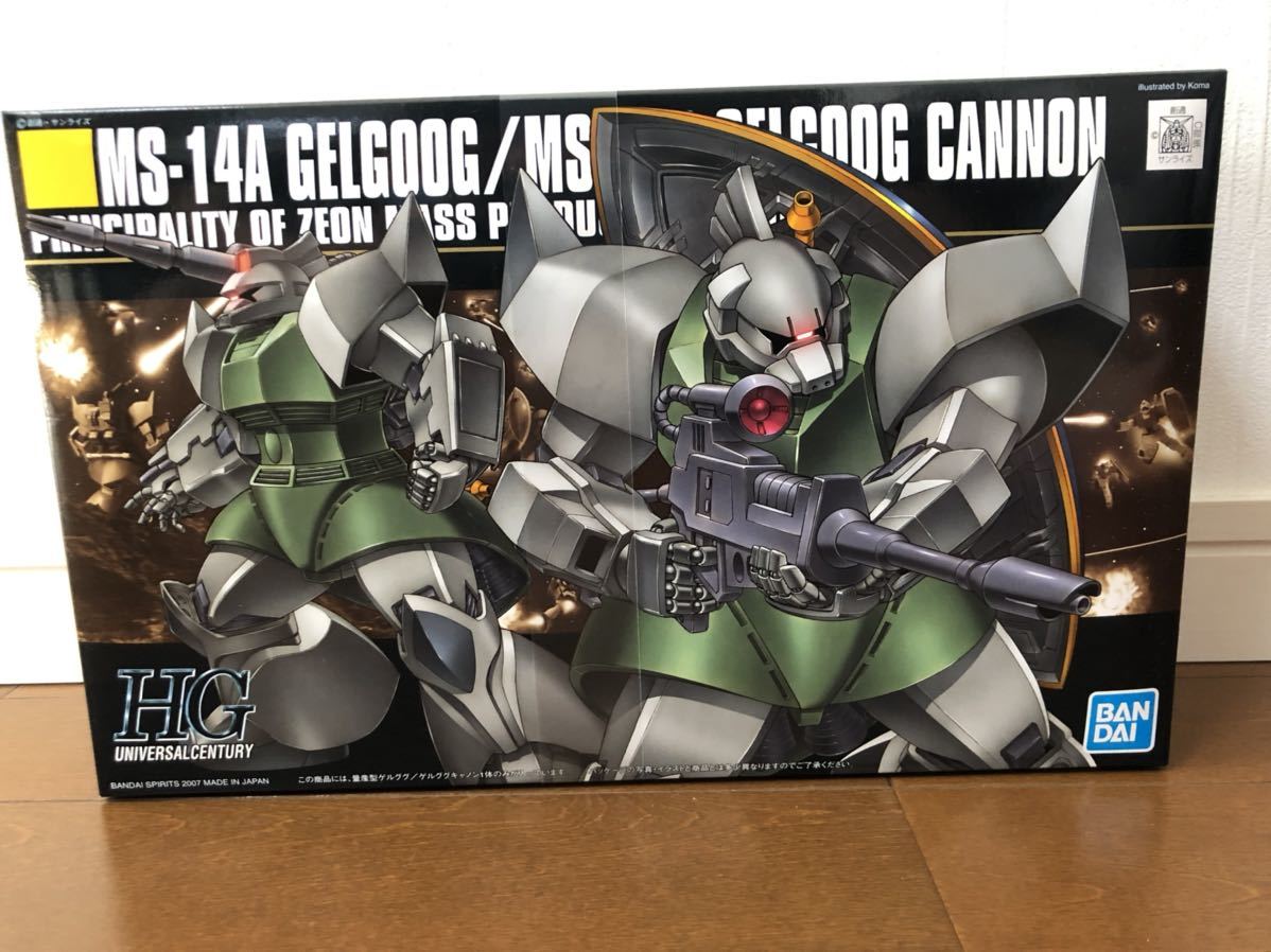 新品未開封！HGUC 1&frasl;144 量産型ゲルググ／ゲルググキャノン hg uc