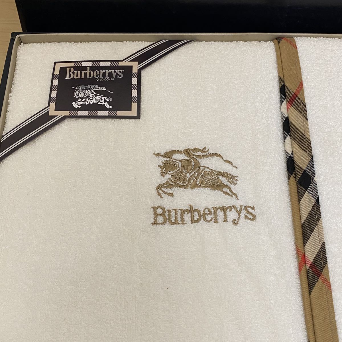 cotton BURBERRY タオルケット＆タオルシーツ BB 4560 cotton BURBERRY