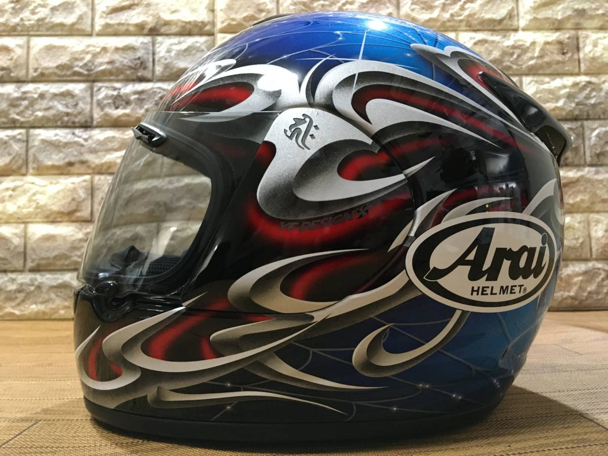 アライ VECTOR Arai BLUE [ベクターX White ARAI VECTOR 59-60cm L