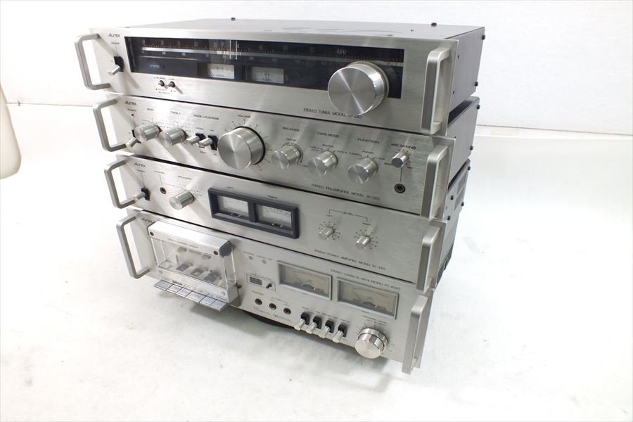 Aurex オーレックス SC-330 SY-330 PC-x30オーディオセット ジャンク