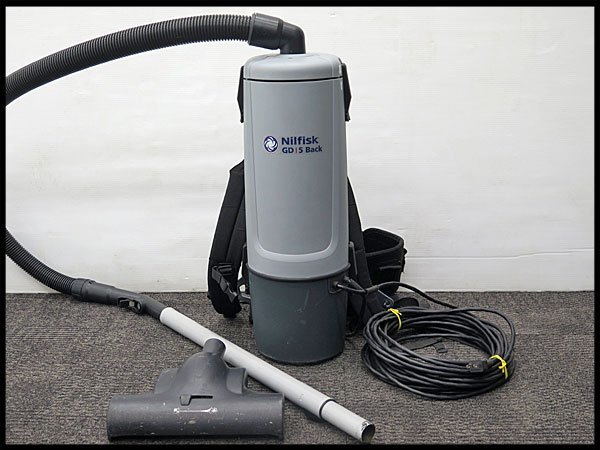 新品，新作 Nilfisk/ニルフィスク 背負い式クリーナー GD5 Back 集じん機/掃除機/集塵機/吸塵/吸引/清掃器具/屋内式(集塵（しゅうじん）機)｜売買されたオークション情報、yahooの商品情報をアーカイブ公開 - 集塵（しゅうじん）機