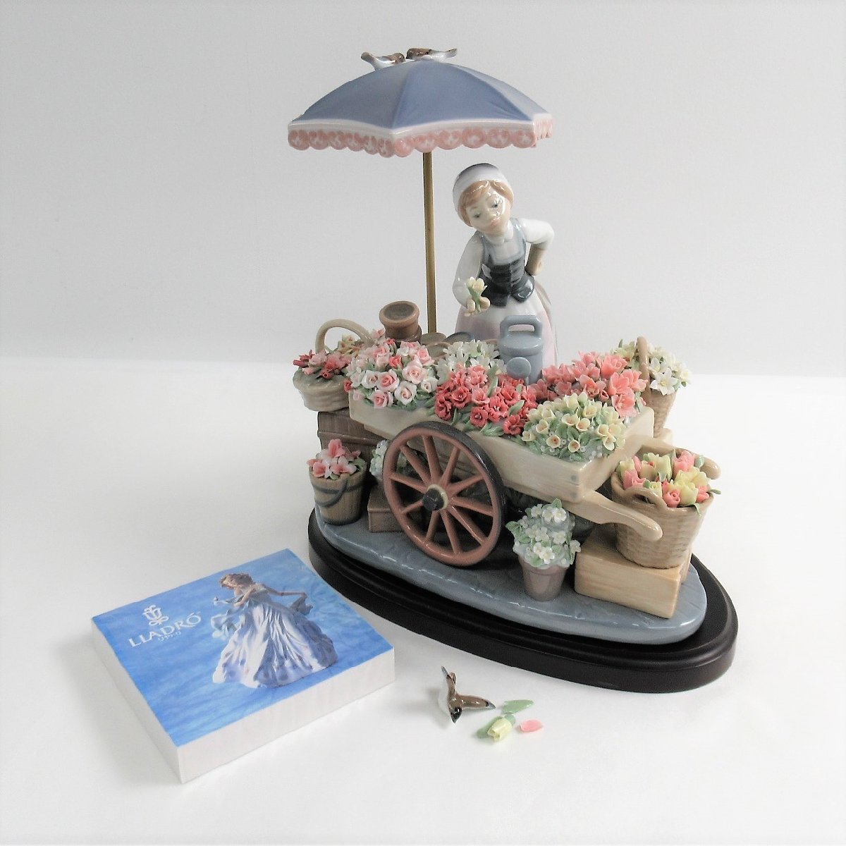 リヤドロ 0 公園通りの花屋さん フィギュリン LLADRO Lladro 1円〜 1円
