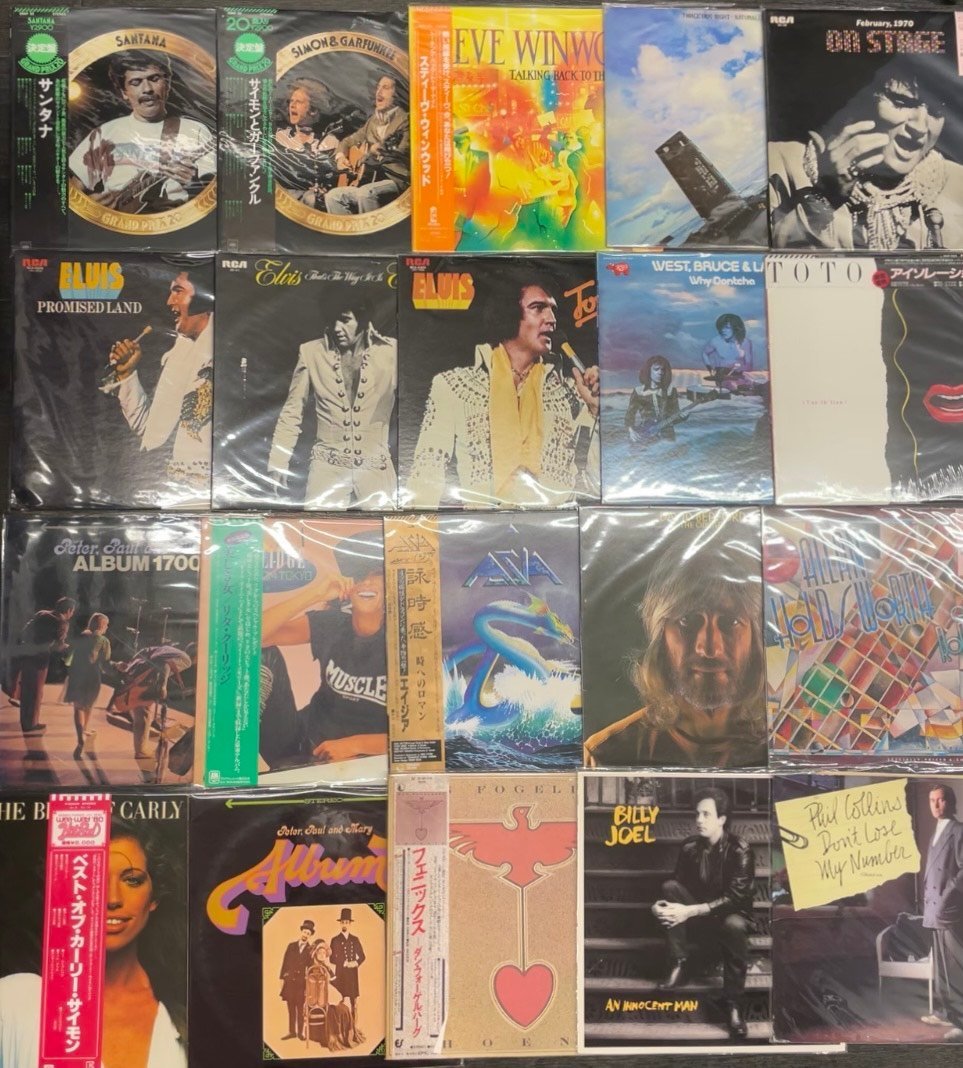 最安値，格安 1円スタート ⑫ロック ポップス LP/12インチ まとめセット60タイトル ROCK POPS SSW サントラ(オムニバス)｜売買されたオークション情報、yahooの商品情報をアーカイブ公開 - オークファン オムニバス