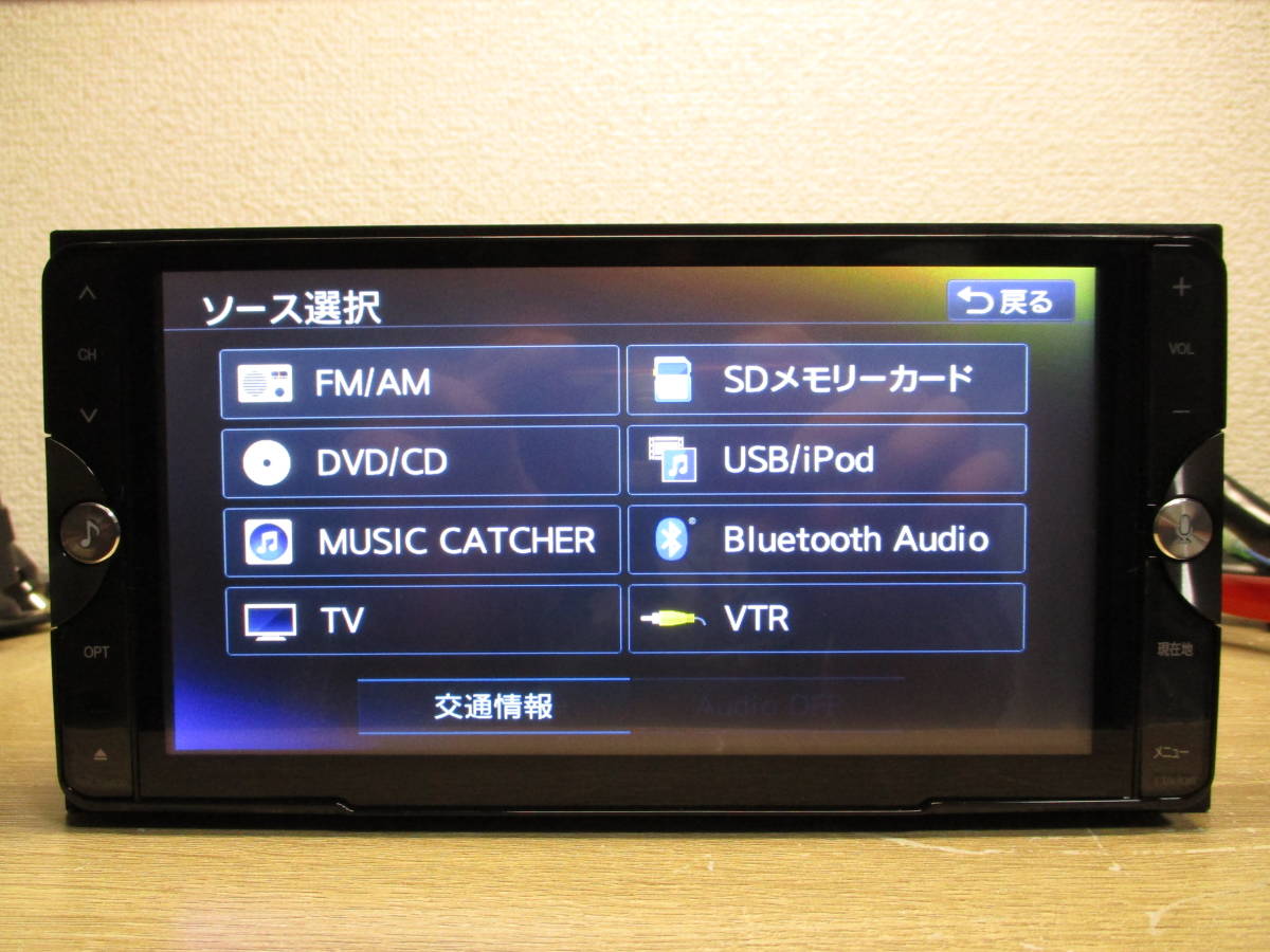 2018年版地図 クラリオン NX714W SDナビ 地デジフルセグTV/CD/SD/DVD 