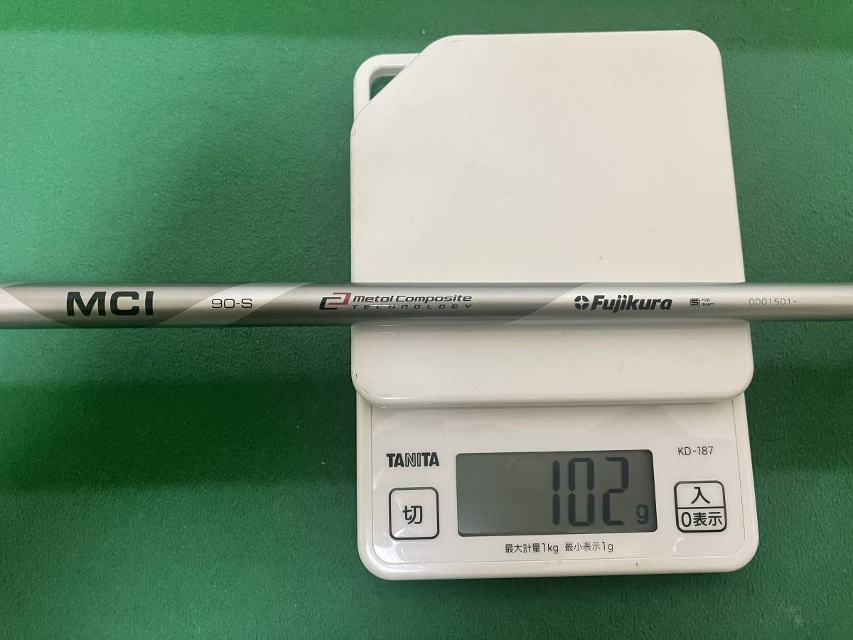 タイトリストスリーブ付☆UT用】Fujikura フジクラMCI90(S) 102g 98cm