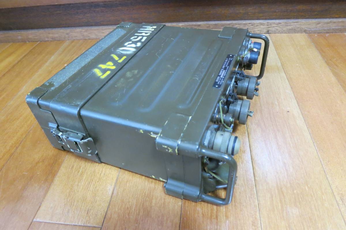 米軍放出品 1968年製 ナム戦 軍用携帯無線機 RT-841/PRC-77 本体のみ 