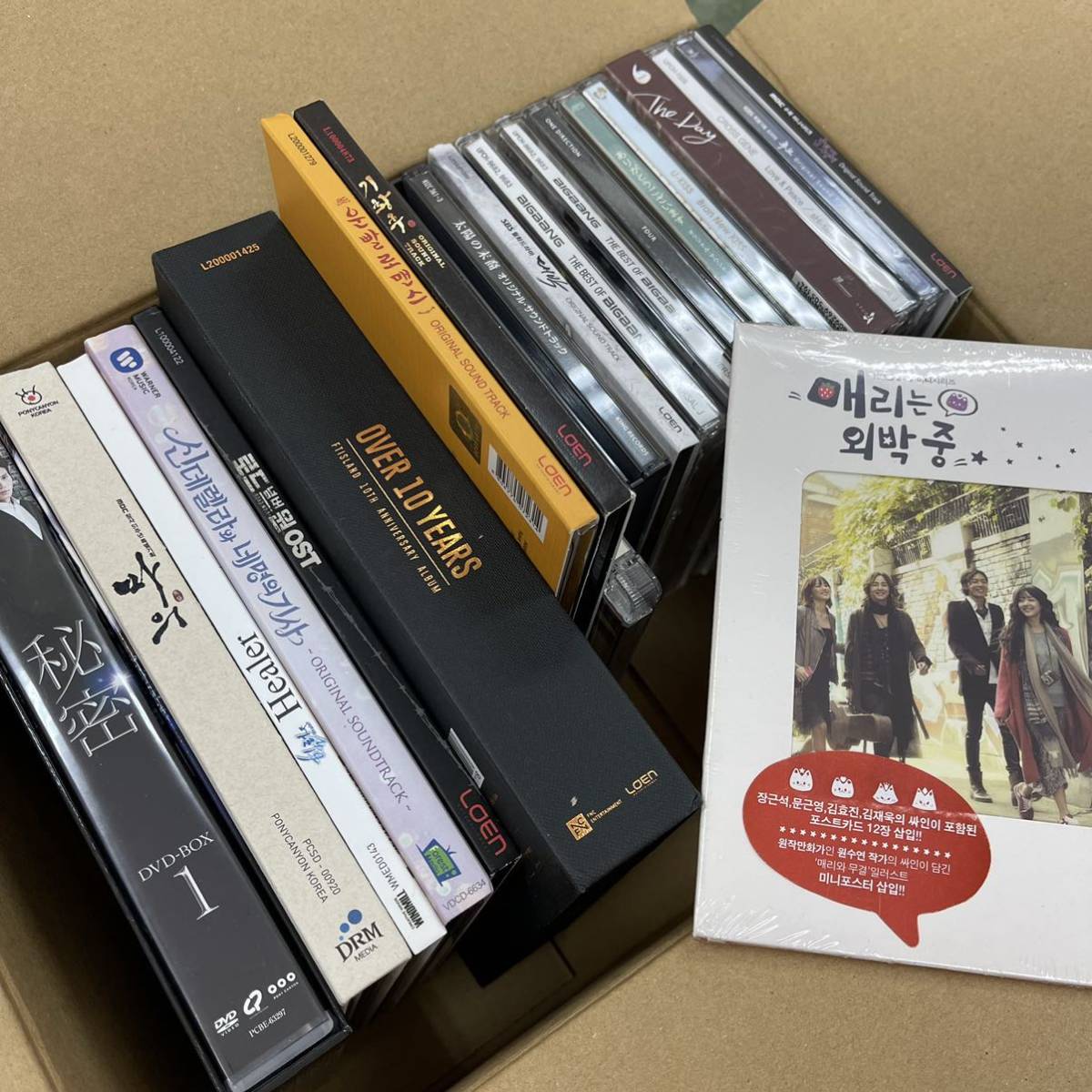 最安値，SALE S韓流DVD 韓流CD 韓国ドラマ挿入歌 韓国ドラマ BIGBANG メリは外泊中オリジナルサウンド ロードナンバーワン シンデレラと4人の騎士(テレビドラマサントラ)｜売買されたオークション情報、yahoo テレビドラマサントラ
