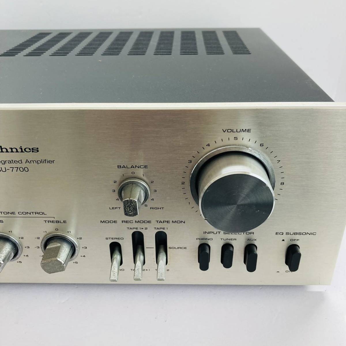 通電OK】 テクニクス Technics SU-7700 プリメインアンプ アンプ