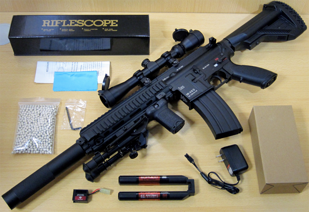 東京マルイ HK416D スナイパー仕様 次世代 ライフルスコープ ドット